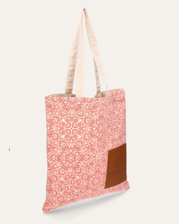 PARSLEY CORAL TOTE