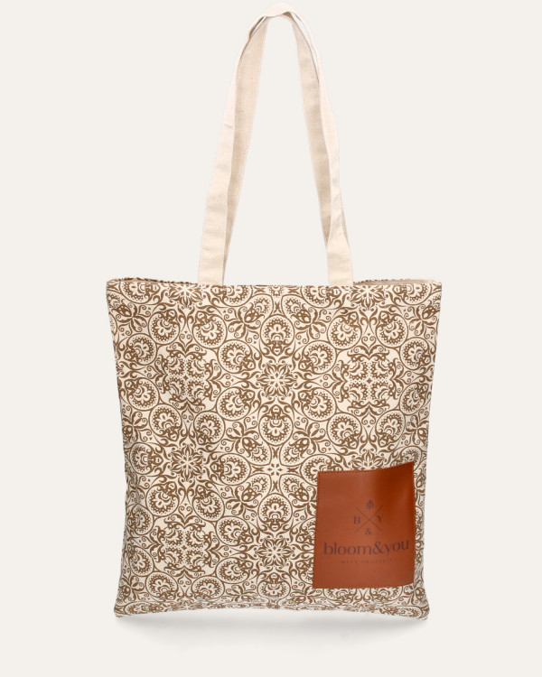 PARSLEY CAMEL TOTE
