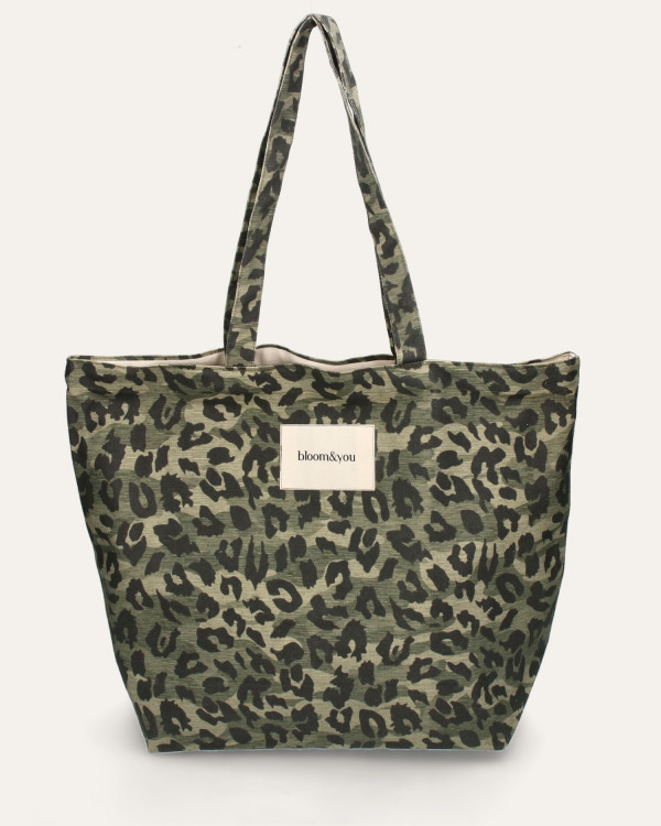 LEOPARD HUNTER TOTE