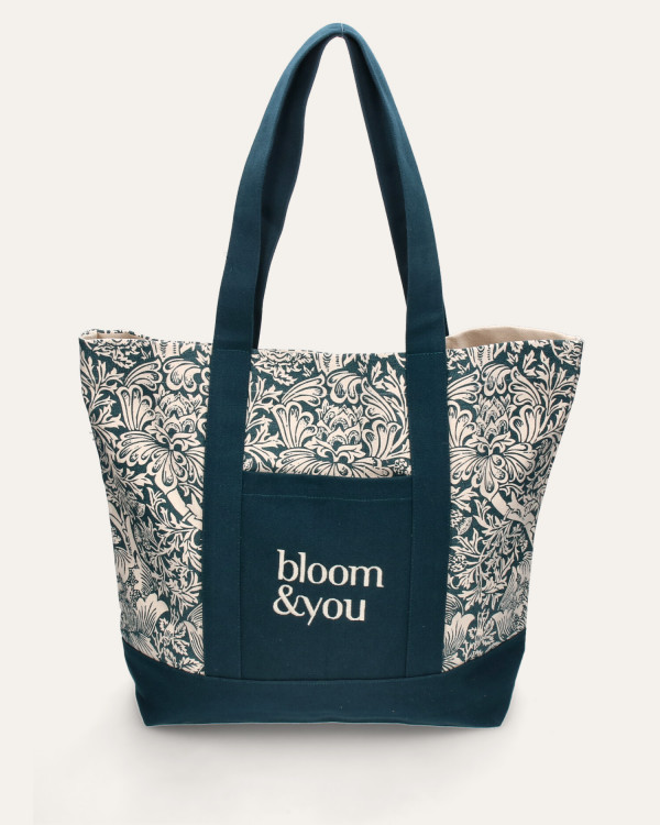 INDIGO BLOOM TOTE