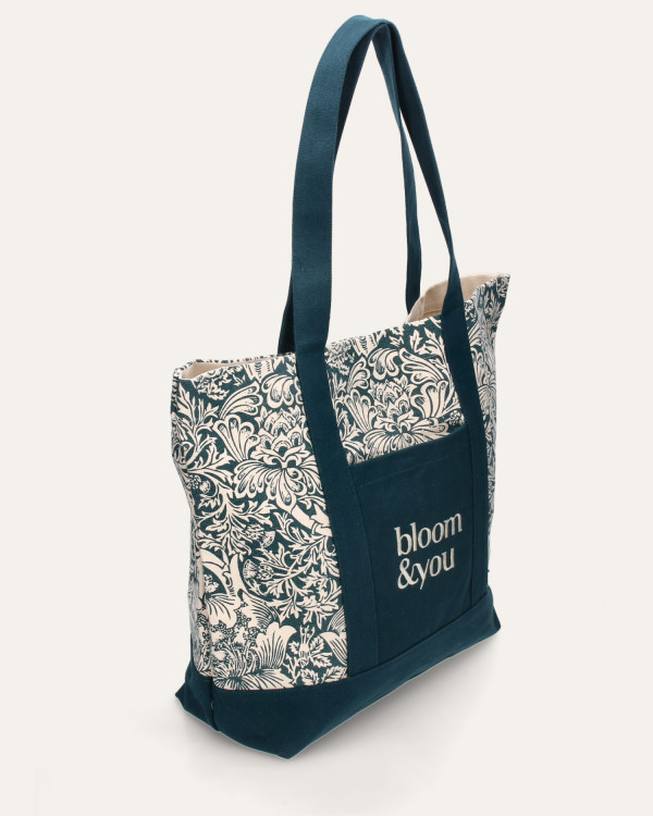 INDIGO BLOOM TOTE