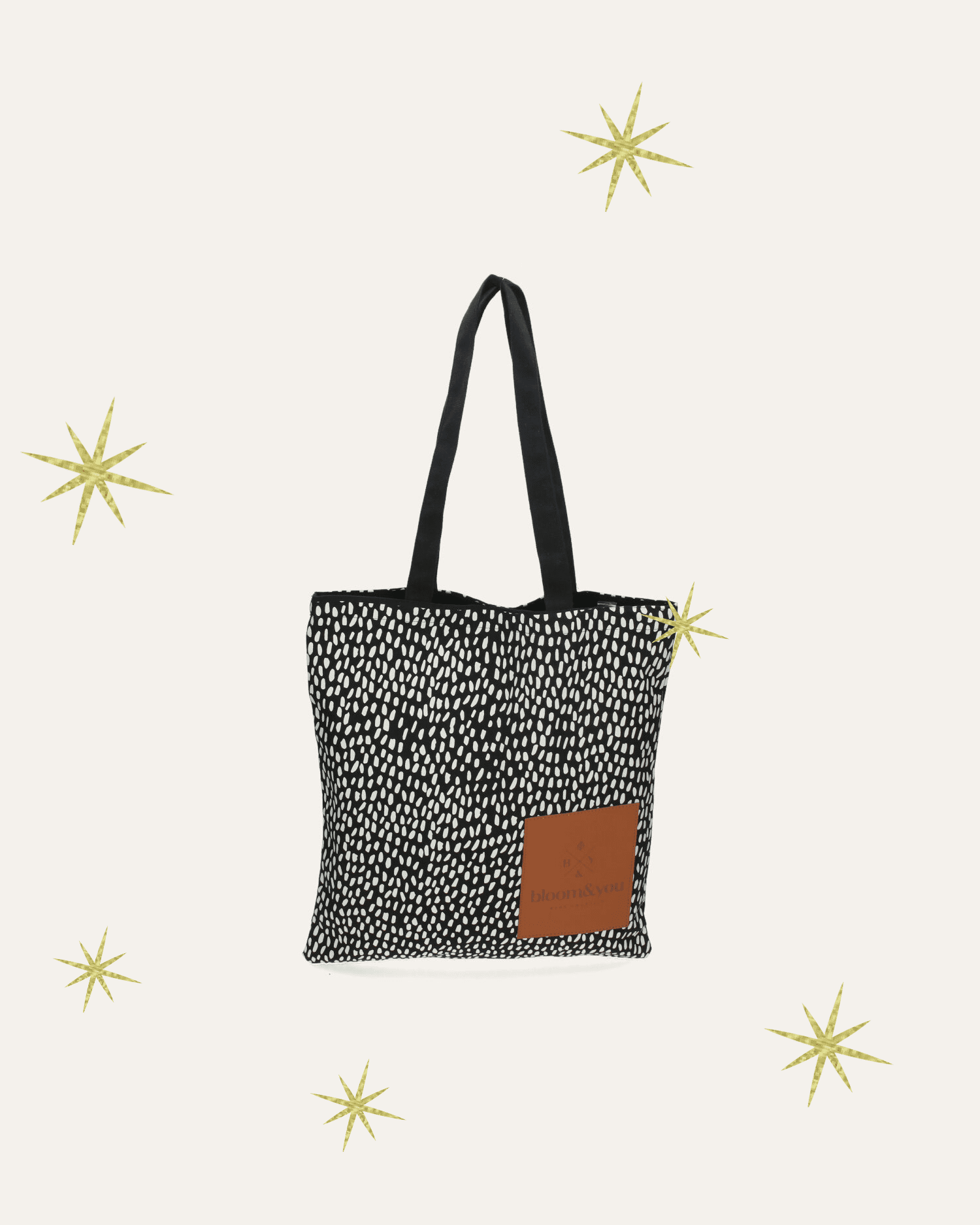 BLACK WILD TOTE
