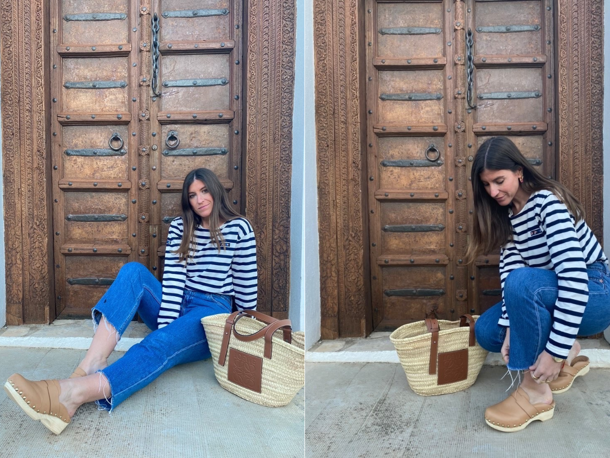 Zueco Margaret piel camel